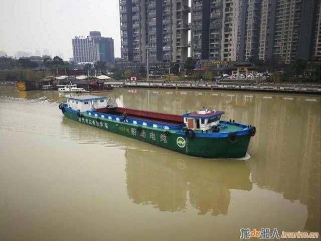 货船"浙湖州货1625"在浙江省湖州市通过了浙江省交通运输厅组织的技术
